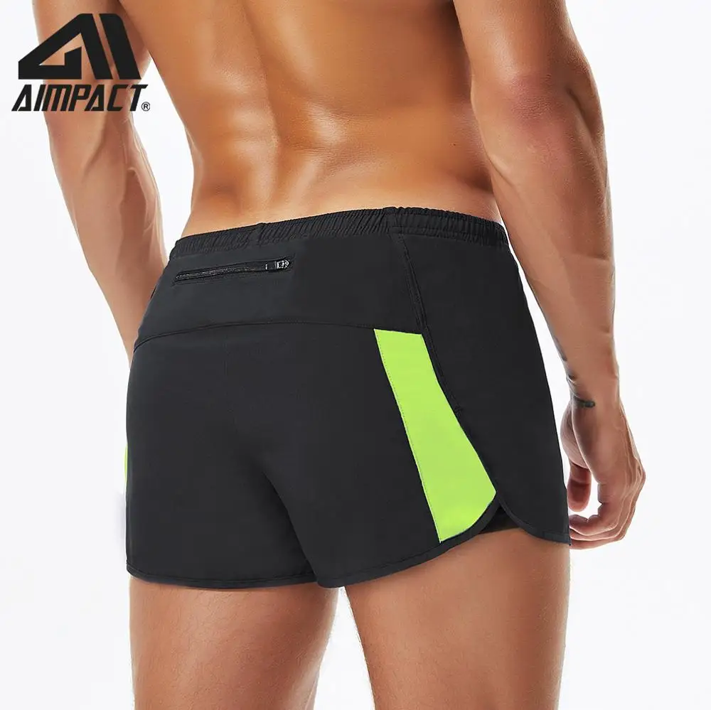 Aimpact Fashion Casual Shorts for Men Athletic Running Workout Gym Training Shorts Sport Beachwear Shorts Trunks AM2207