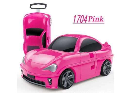 Kids Rolling luggage suitcase racing car Travel Luggage Children Travel Trolley Suitcase for boys wheeled suitcase for kids