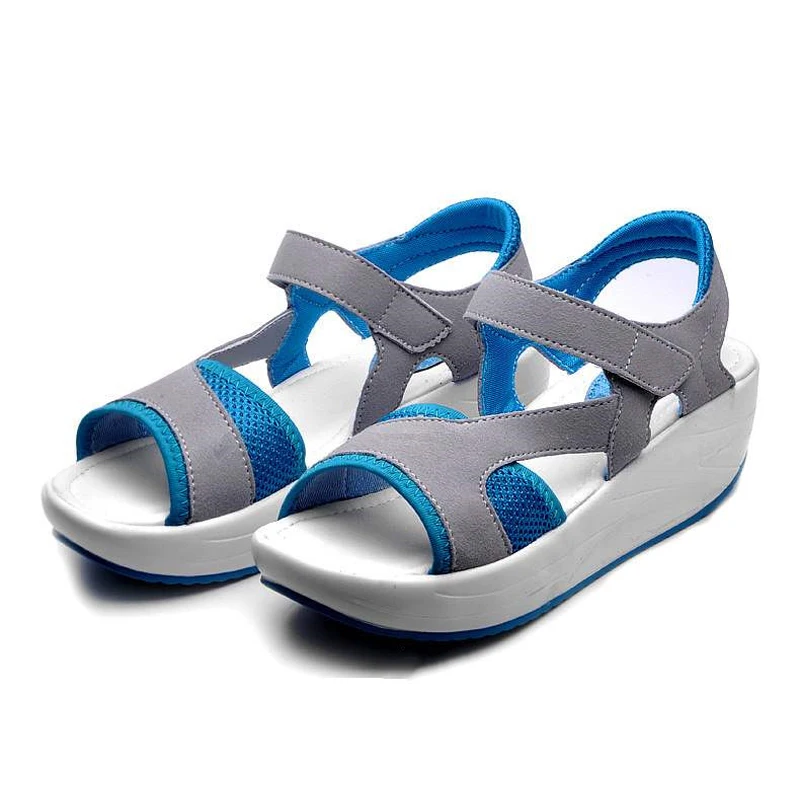 Summer Casual Shoes Woman Sandals Women New Fashion Open Toe Platform Wedge Sandals Ladies Shoes sandalias mujer 2023 WSH3285