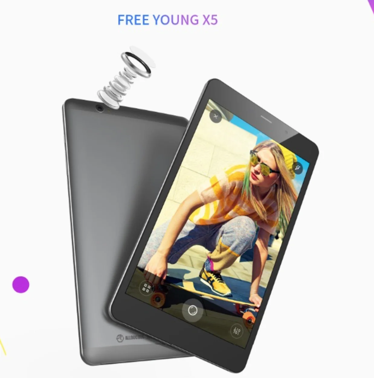 Il più nuovo!!! ALLDOCUBE Young X5/T8 pro 4G telefonata Tablet PC 8 pollici MTK 8783V-CT Octa core 3GB Ram 32GB Rom