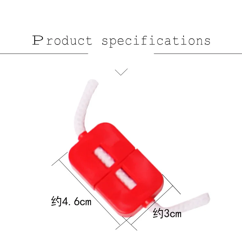 Cuerda rota para restauración, en primer plano truco de magia, novedad, juguete mágico, regalo, broma fácil de operar, 1 unidad