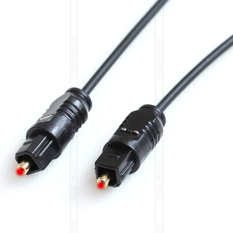 20cm 100cm 2m 3m 5m 10m 20m 30m kwadratowy do kwadratu TOSLINK dźwięk cyfrowy krótki Audio kabel optyczny do PC TV DVD Stereo