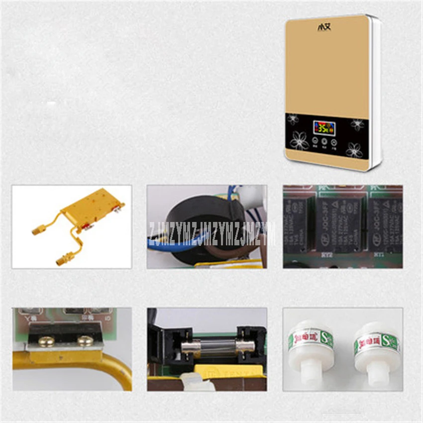XA-K12 샤워 히터 220 V /50Hz 순간 전기 샤워 속도 온수 샤워 목욕 유도 히터 전기 히터 온수기