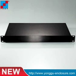 19 inch mount rack chassis 1U Anodize custom aluminum enclosure diy custom enclosure server cabinets 482*44.5-250mm