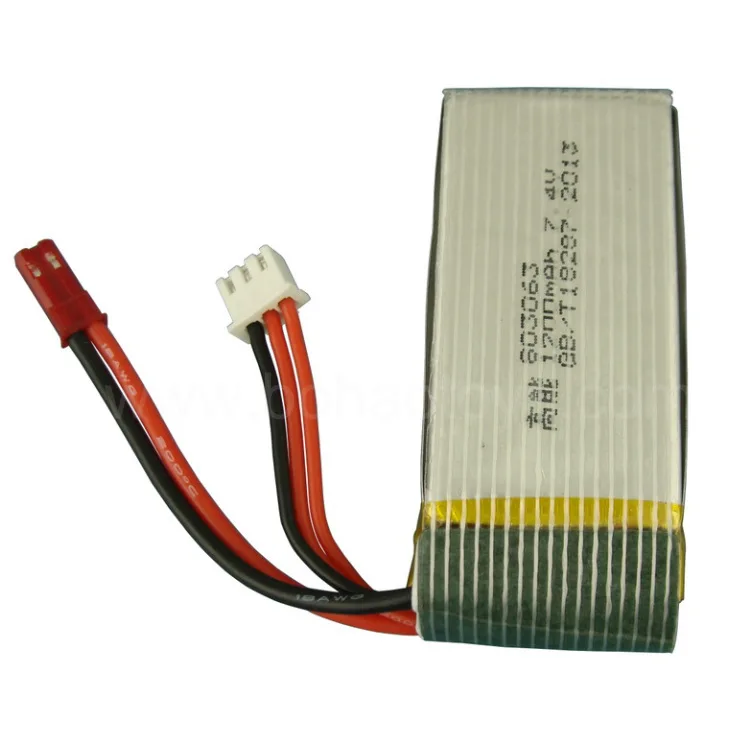 7.4V 1200mAH lipo battery For MJXRC X101 X102 7.4 V 1200 mAH JST Plug 803063 Energy Li-po battery