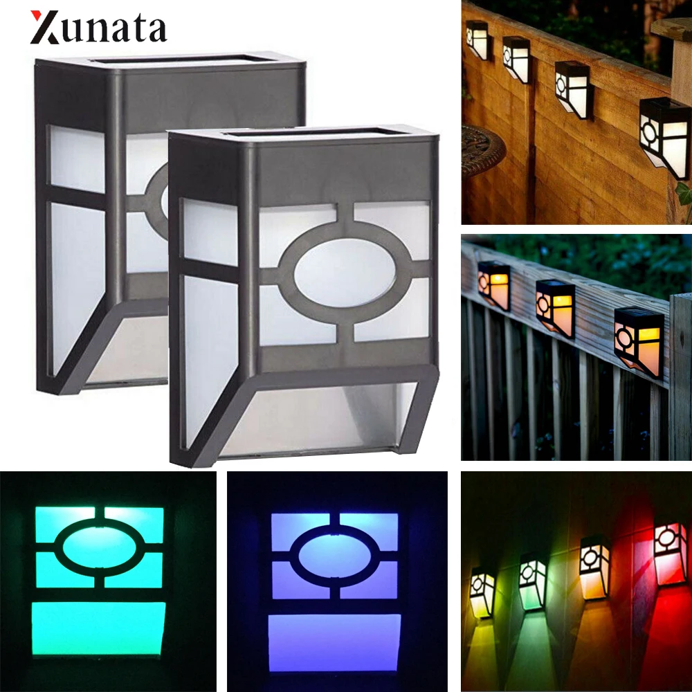 

Solar Power LED Wall Lamp Retro LED Pane Light Classical Solar Wall Mount LED Light for Outdoor Landscape Garden Fence Yard