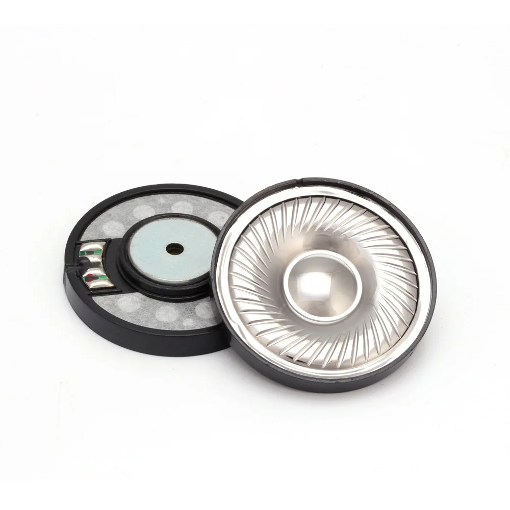 50mm speaker unit titanium membrane speaker heavy bass 1pair=2pcs