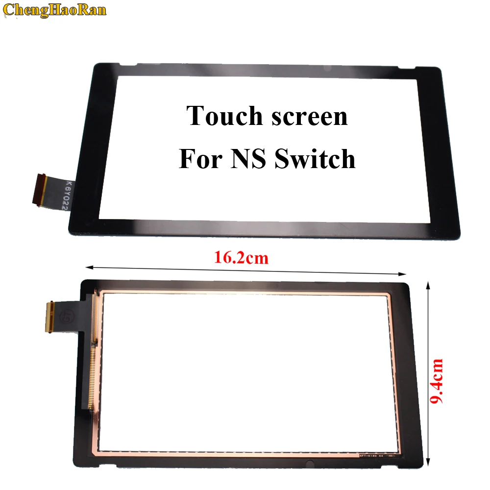 

ChengHaoRan 10pcs Front Outer Lens LCD for Touch Screen Digitizer Replacement Part For Switch NS LCD for Touch Screen Digitizer