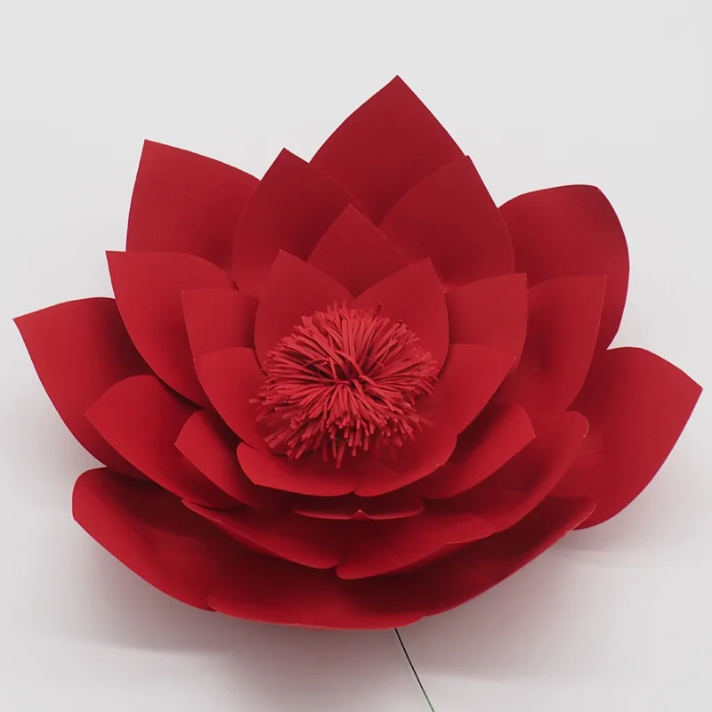 

1 Piece 30CM Cardstock Giant Paper Flower For Wedding Backdrops Windows Display Kids' Room Decorations