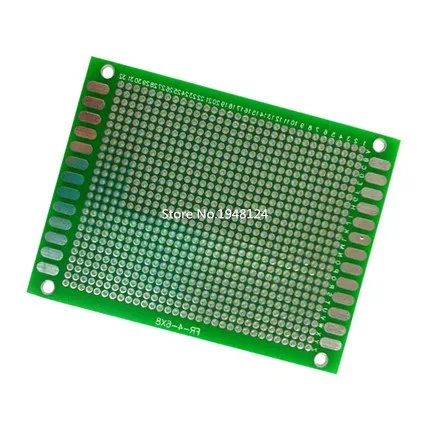 Hot Sale Real New Double Side Copper Prototype Pcb Tinned Universal Board Experimental Development Plate 60x80mm 6x8cm