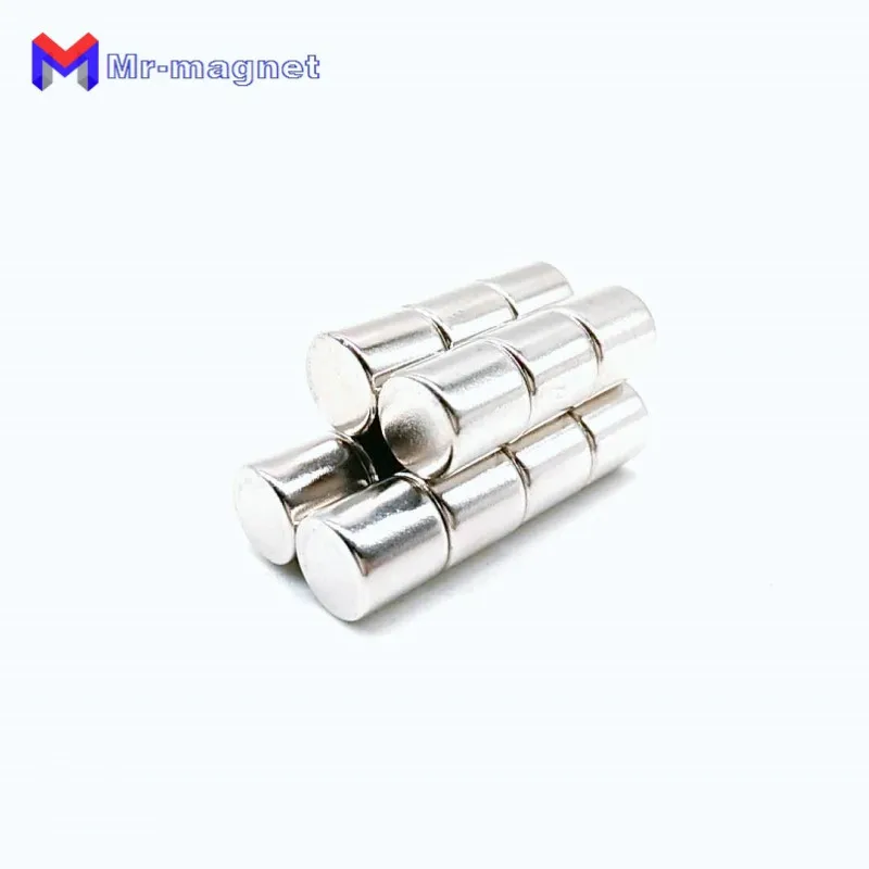 Magnet 200pcs 10x10mm NdFeB Magnet 10x10 N35 powerful neodymium 10*10 Magnet d10*10mm, D10x10mm magnet can be customized