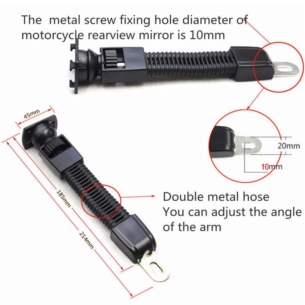 Universal Bike Mount Bracket Motorcycle Tablet PC Stand Holder Aluminum Alloy 360 Degrees Rotating GPS Holder For 7-11 Inch PC