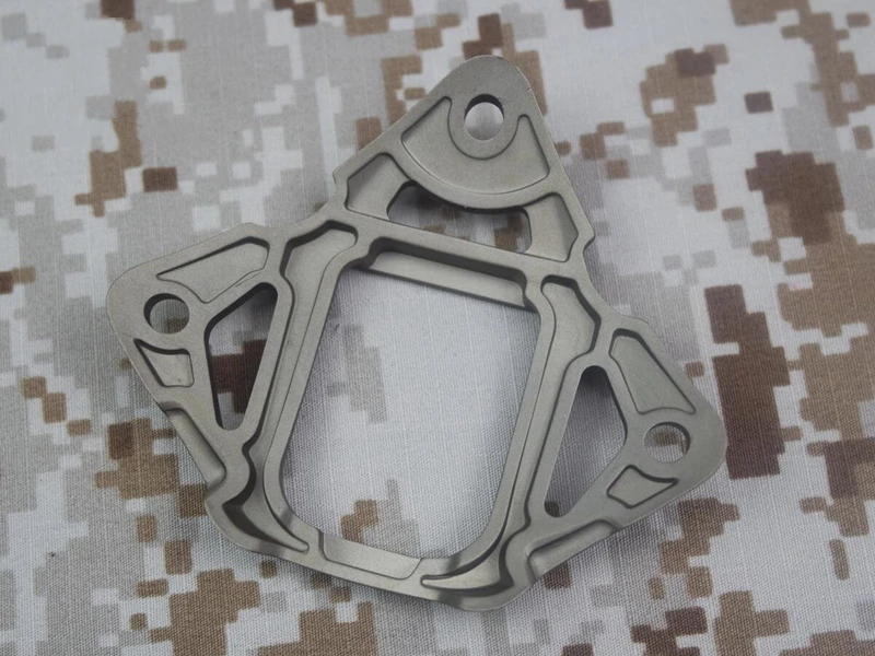 Accessori per caschi Fast Mich con supporto per casco VAS a 3 fori in alluminio