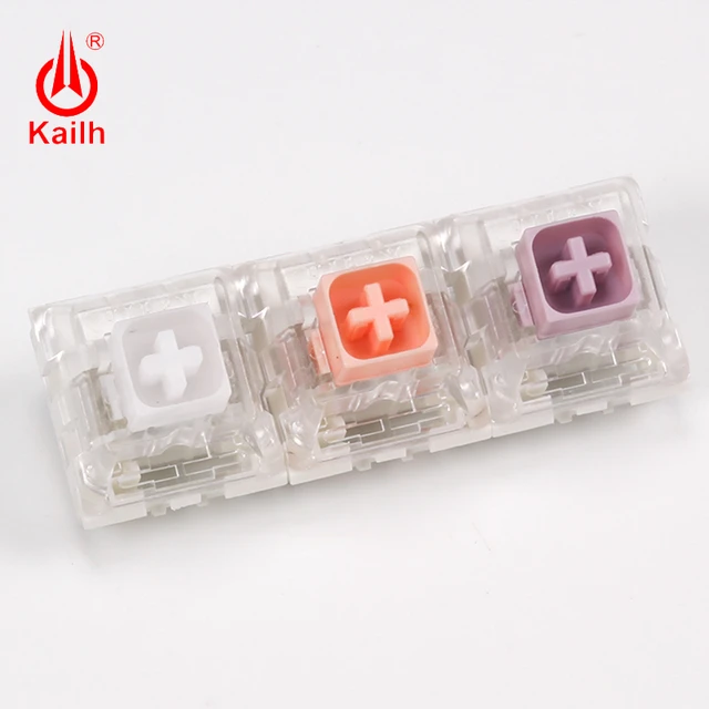 Kailh ボックススイッチ入力クラブ Hako バイオレット/クリア/真の機械式キーボードスイッチ防水と防塵ソフト触覚タイプ - AliExpress