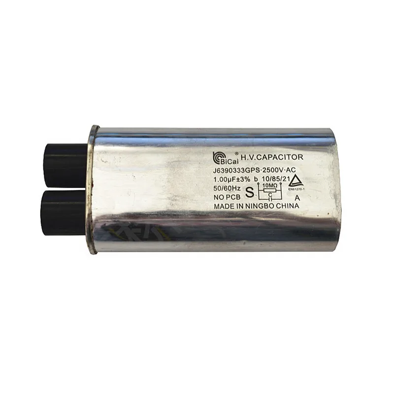 1.00uf 2500V Microwave Oven HV CH85 J6390333GPS Capacitor for panasonic Commercial Microwave Oven Capacitor Parts Accessories
