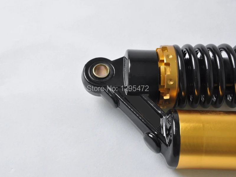 universial  fork 340mm air gas shock absorber  for   motorcycle cb750   SUZUKI-GSX1100-atv  quad  scooter motorbike black+golden