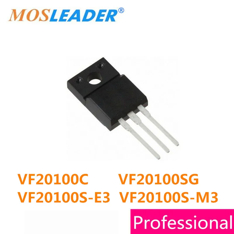 

Mosleader 50 шт. TO220F VF20100C VF20100SG VF20100S-E3 VF20100 высокое качество