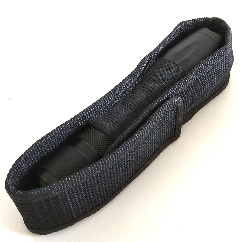 Portable LED Flashlight  cover Universal Flashlight Holster Cloth Cover Pouch For Torch Flashlight