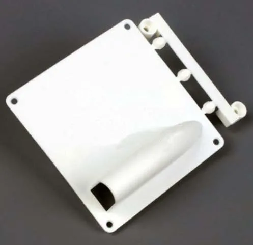 Servo Protector /Servo Mount for 36g/56g Servos White (one pair)