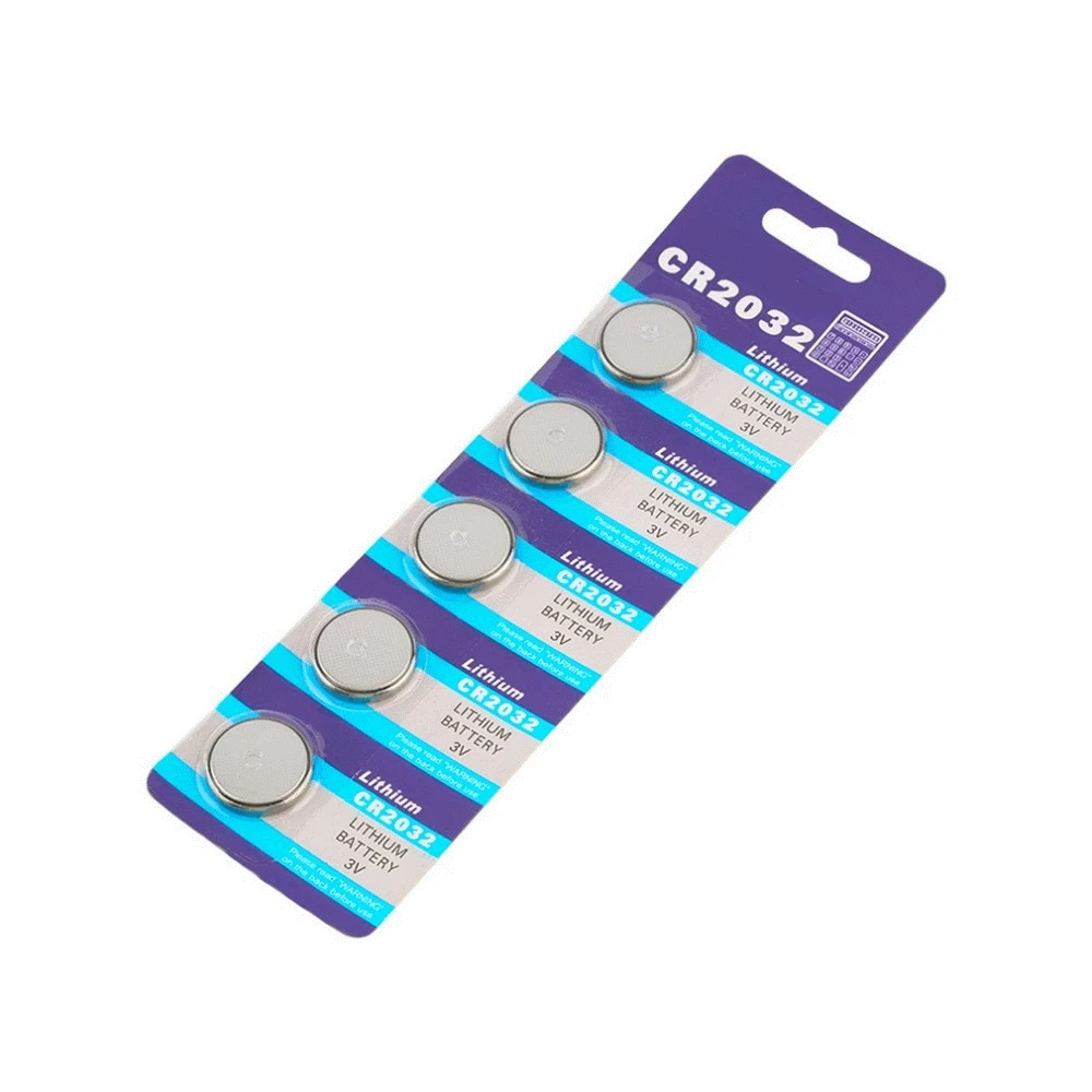 GTF 10PCS CR2032 button battery 3V lithium battery car remote control button electronic Battery cell coin button Battery