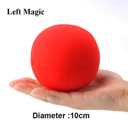 1 Pcs Big Red Magic Sponge Ball (10cm Diameter) Magic Tricks Soft Ball Excellent Elasticity Classic Ball Street Close Up Magic