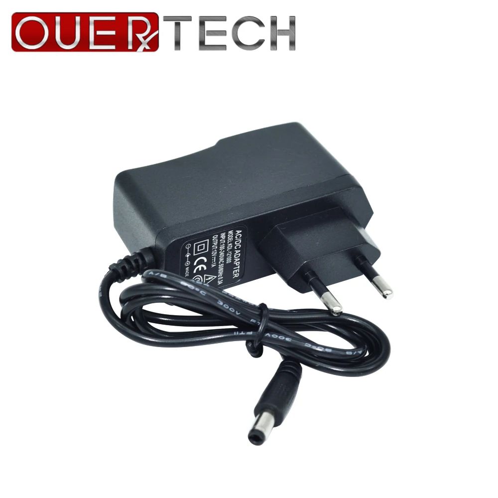 

OUERTECH 12V 1A Switching Power Supply Converter Adapter EU /AU/UK/USPlug Charger For CCTV Security IP WIFI Camera AHD camera