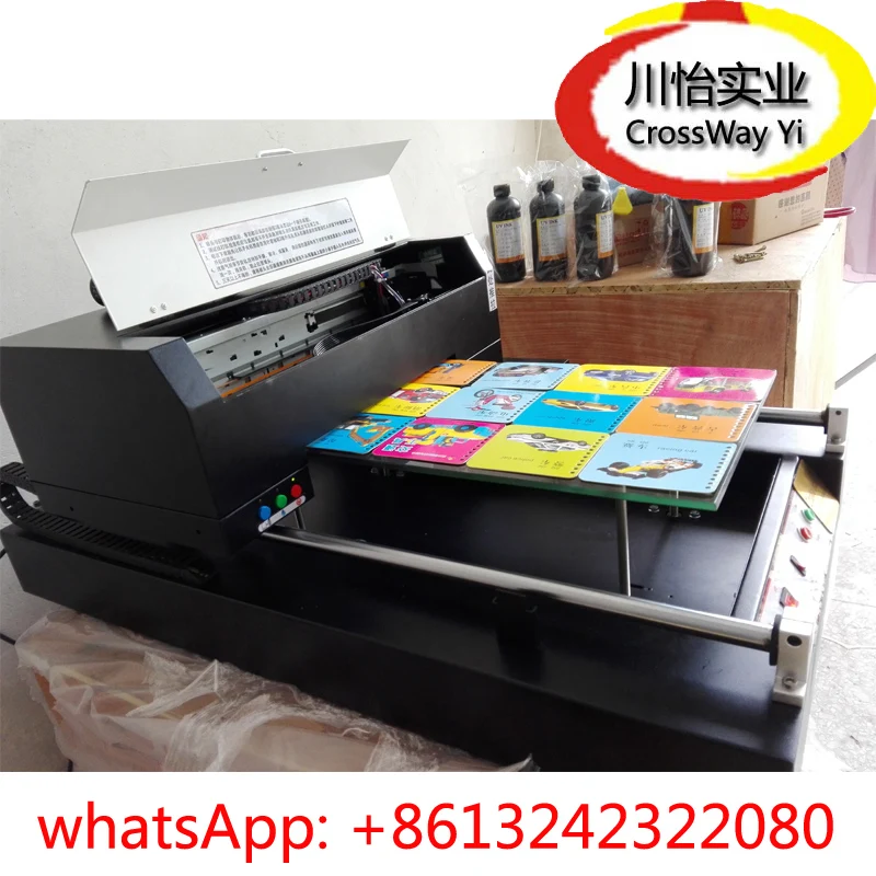 Glass Wood Metal Printing UV Ink Printer A3 60cm For AB Film Transfer