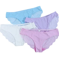 Sexy Lace Panties Women's Cotton Underwear Seamless Cute Soft Comfort Lingerie Fashion Female Underpants