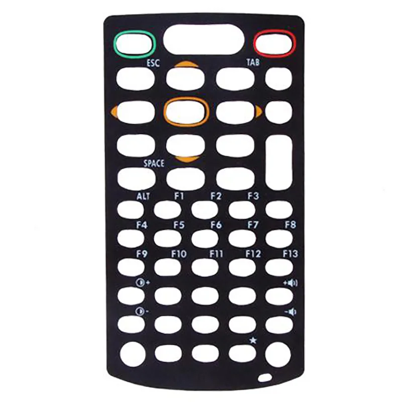 

10pcs/1lot New Replacement 48Keys Keypad Overlay For Symbol Motorola MC3000 MC3090 MC3070 Barcode Scanner Reader