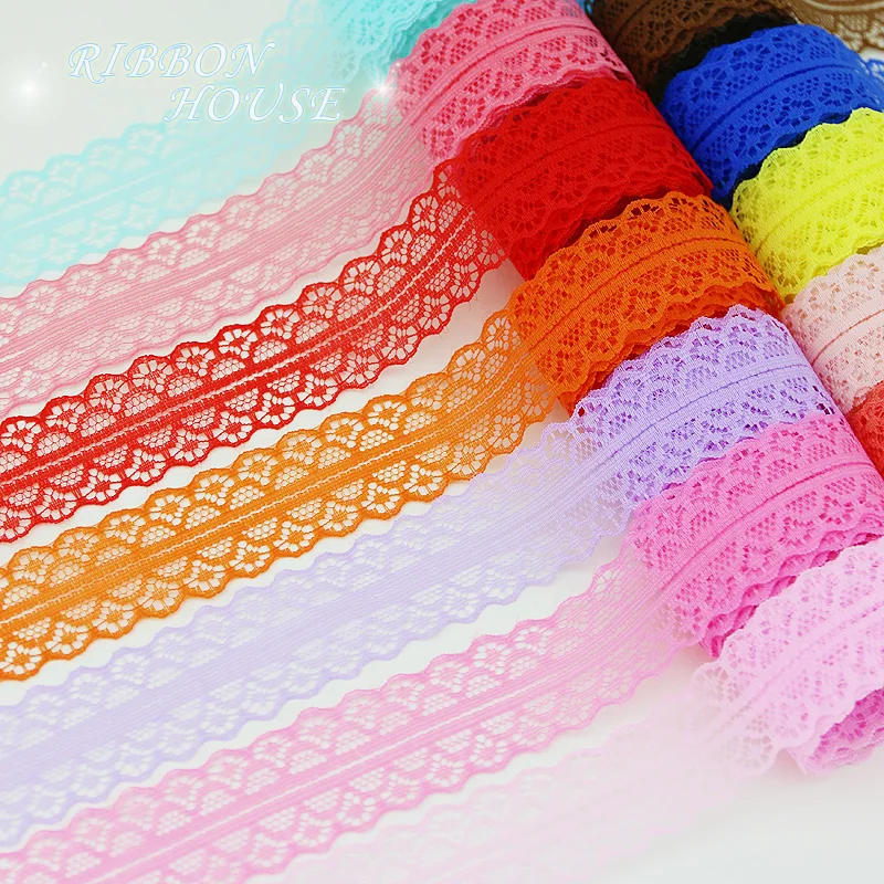 (10 yards/roll) 30mm lace fabric Webbing Decoration Love gift packing Material