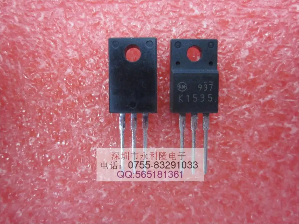 

Original New 5pcs/ K1535 2SK1535 TO-220F 3A900V TO220F