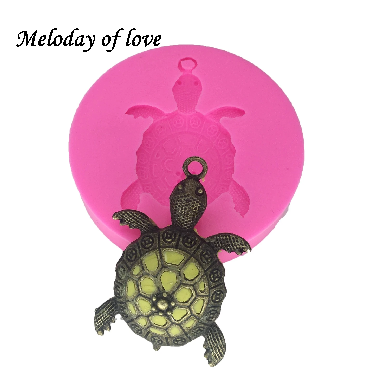 turtle molds in cake molds Silicone fondant mold cake decorating tools chocolate mould Sugarpaste Craft Bakeware DY0011