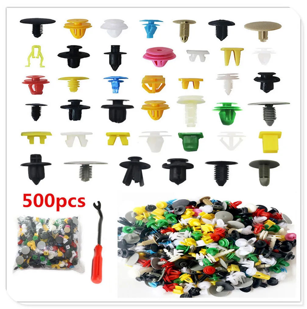 Car Mixed Fastener Door Panel  Bumper Clips Engine Cover Fender for Kia KND-4 Spectra5 Spectra Rio5 Multi-S Amanti Opirus