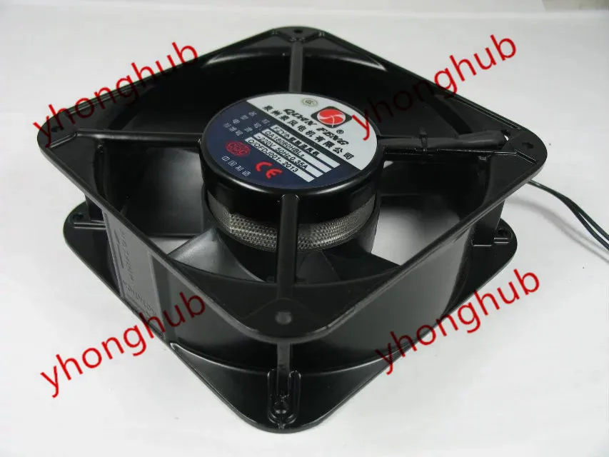 

QUAN FENG QA18060HBL AC 220V 0.35A 180x180x60mm Server Cooling Fan