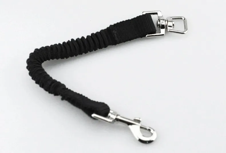 

Dog Buffer Rope Pet Elastic Lead Collars Pull Rope Black