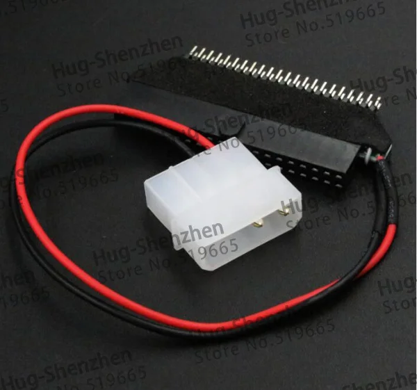 high quality 2.5 IDE male to 3.5 IDE female adapter 44 pin DOM male to 40 pin Female Converter Card for desktop