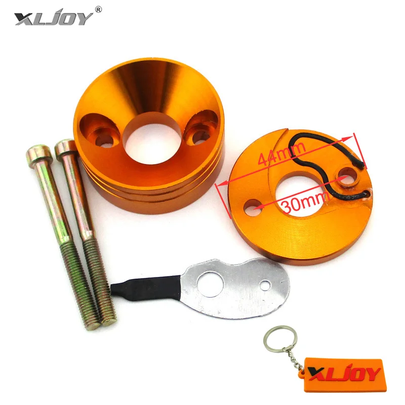 XLJOY Racing Air Filter Stack Adapter For 47cc 49cc Mini Moto ATV Dirt Pocket Bike 23cc 33cc 43cc Goped Gas Scooter