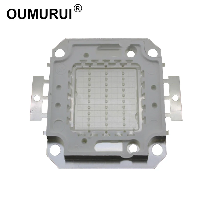 LED cob Blue 10W/20W/30W/50W/100W High Power bead Lamp bulbs Module Blue 460-465nm floodlight 30mil  5pcs