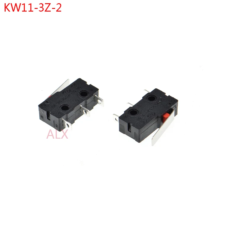 10PCS push button tact switch Micro Limit switches Microswitch MINI  Travel switch 5A 125 250V