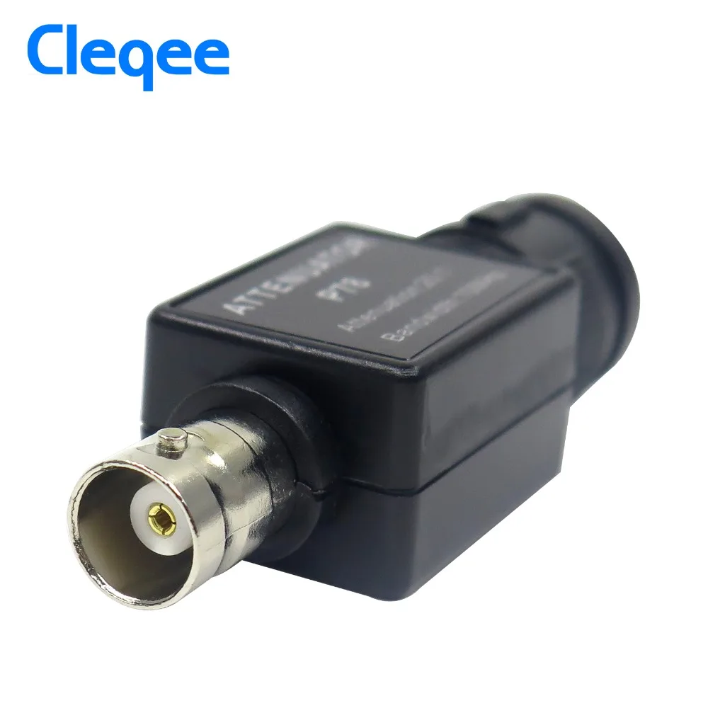 NEW Cleqee P78 20:1 Signal Attenuator 10MHz Bandwidth Oscilloscope Accessories BNC Adapter Oscilloscopio HT201 Upgrade Version