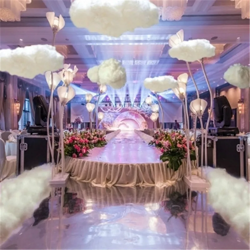 Wedding Props Cotton Cloud Wedding Birthday Party Children\'s Room DIY Decorative Window Layout Simulation White Clouds