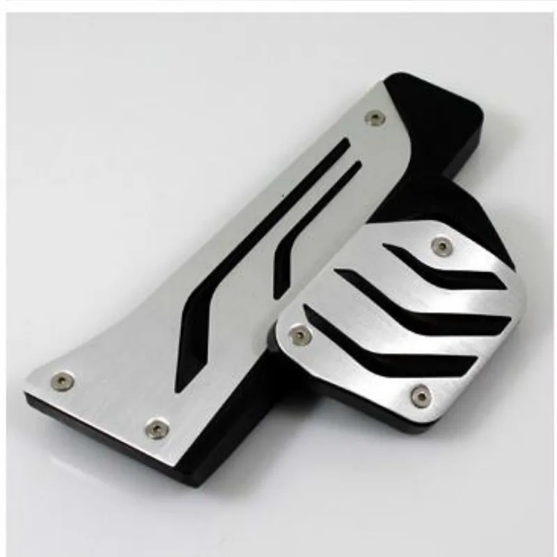 2PCS Stainless Steel + Rubber Accelerator Pedal for BMW M Series M2 (F87) M3 (F80) M4 (F82/F83) M5 (F10) M6 (F12/F13)