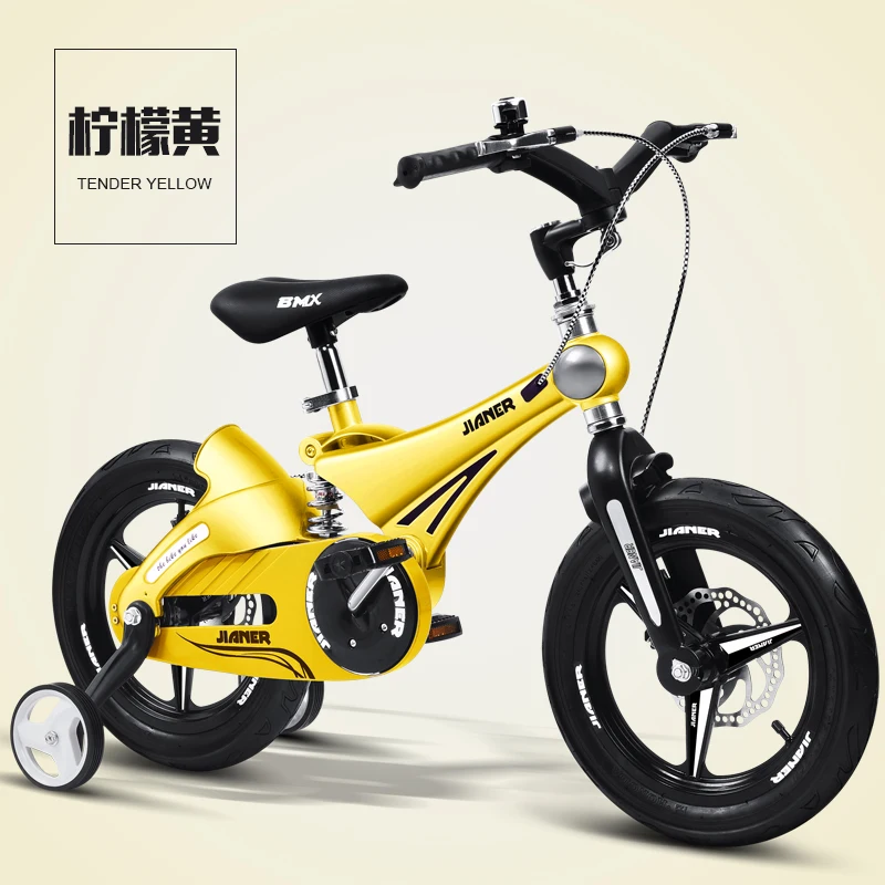 New Children's Bicycle 12/14/16 inch Wheel Magnesium alloy frame Baby SAFETY disc brake Suspension 2/4/6 years Child buggy bike