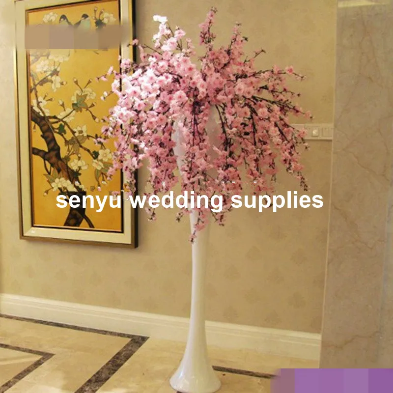 98cmWedding Decoration  Gold Black white Metal Frame Table Centerpiece Flower Stand 0413