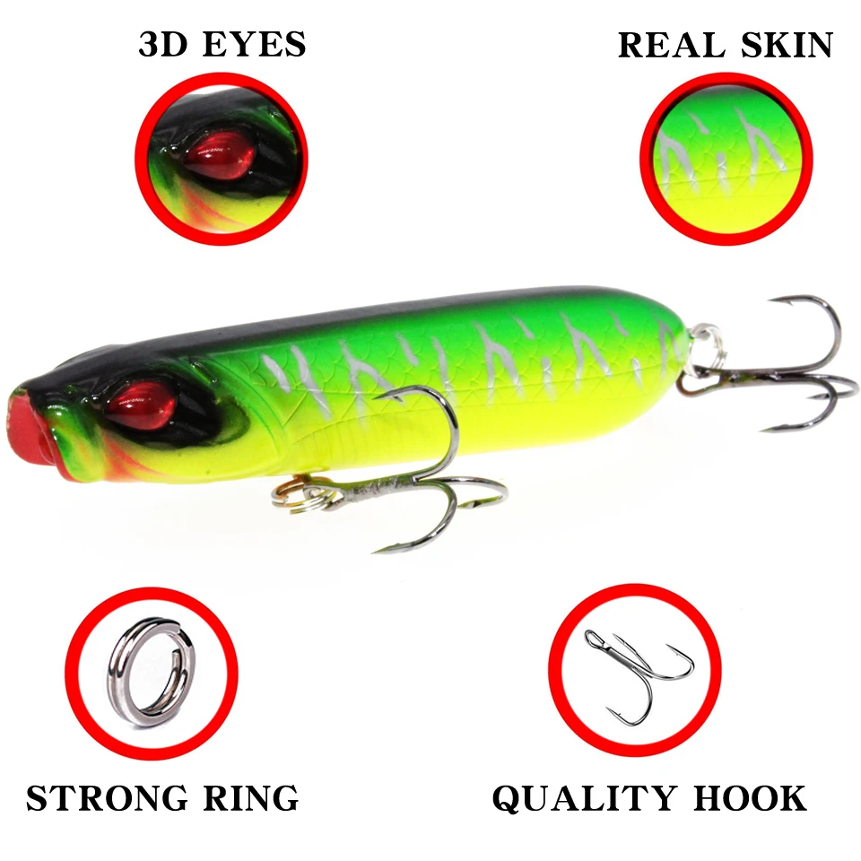Swimbait Wobble Flotante LEOSPORT – Señuelo para agua salada - imagen 5