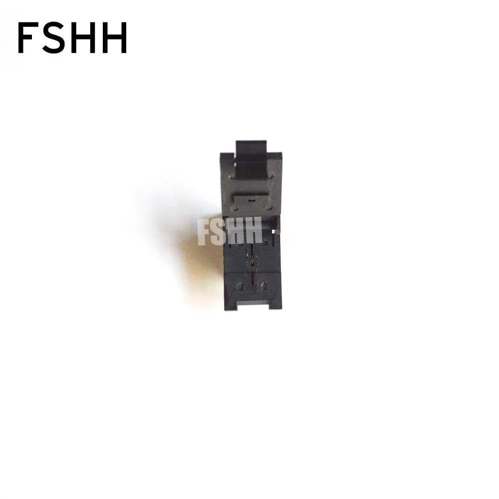 FSHH QFN2 ซ็อกเก็ตทดสอบ WSON2 UDFN2 MLF2 ซ็อกเก็ต ic ขนาด 2.5 มม. x 1 มม. x 0.5 มม.