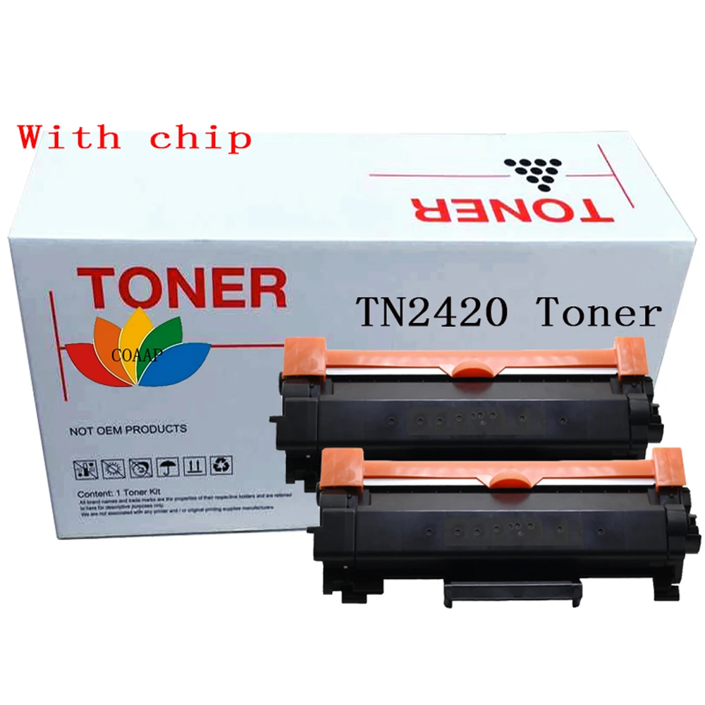 cartucho de toner preto compativel de embalagens tn2420 para o irmao mfc l2730dw l2750dw l2710dn l2710dw hl l2350dw l2310d l2357dw 01