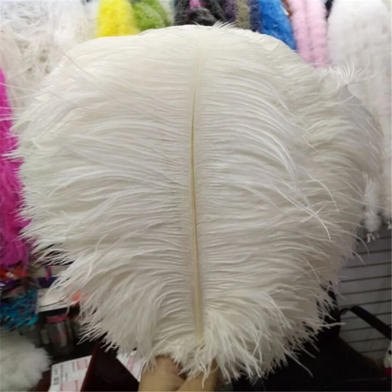 Beautiful ostrich feather 100 PCS feather length 10 - 12 inches / 25 - 30 cm of wedding to decorate a variety of color optional