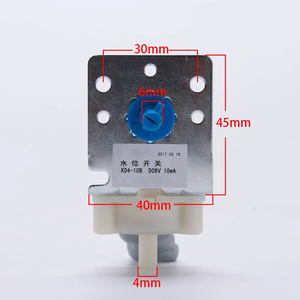 Interruptor electrónico universal para lavadora, sensor de presión de nivel de agua para controlador KD4 10B, montaje de reparación de washier para el hogar