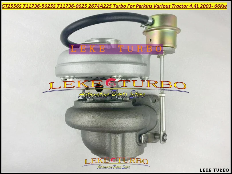 GT2556S 711736-5025S 711736 711736-0025 711736-0029 2674A225 Turbo For Perkins Tractor 4.4L Loader Backhoe 420D-IT vista 4 2003-